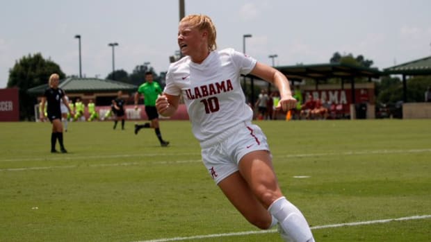 Alabama soccer player Riley Mattingly